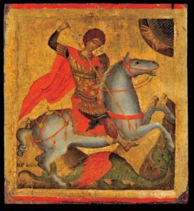 Icon by Angelos Akotandos, Crete (first half of the 15th century)