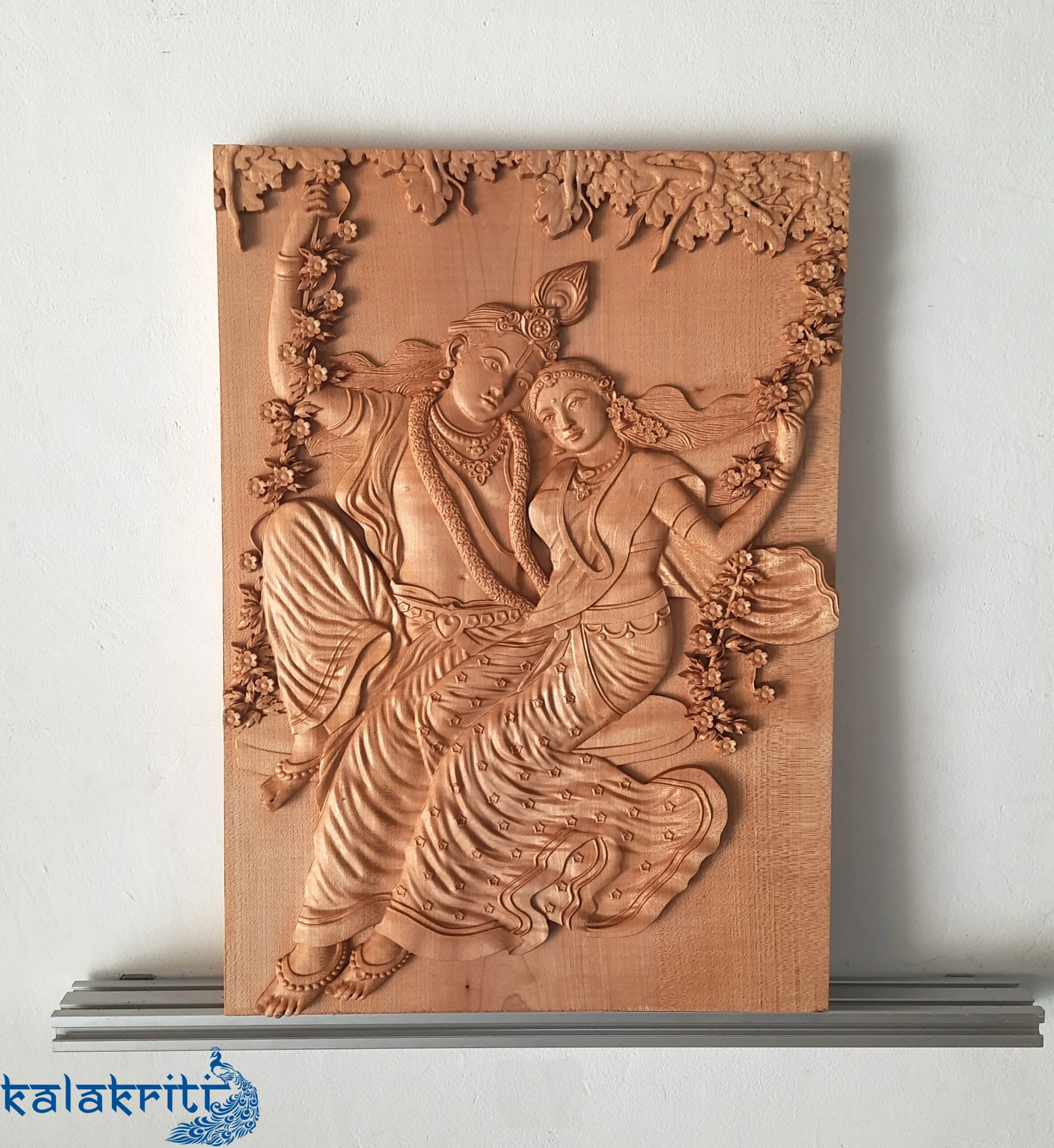Radha Krishna on a Swing - Image 7