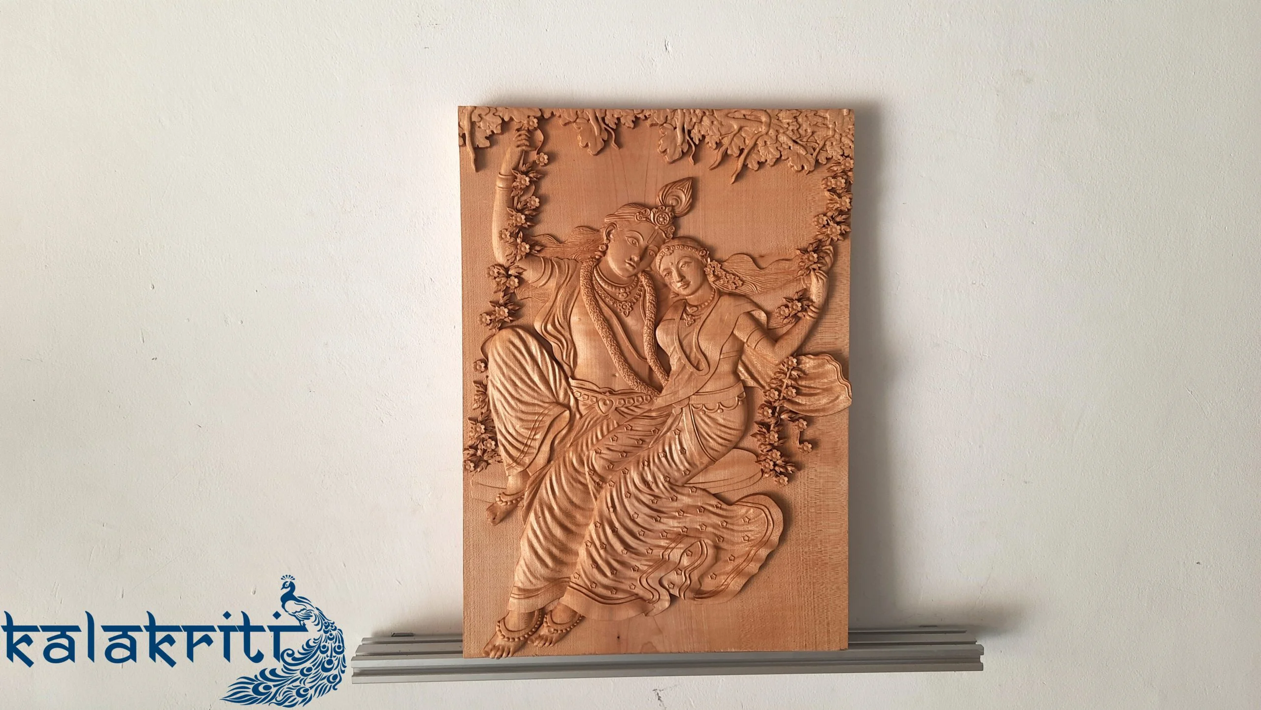 Radha Krishna on a Swing - Image 8