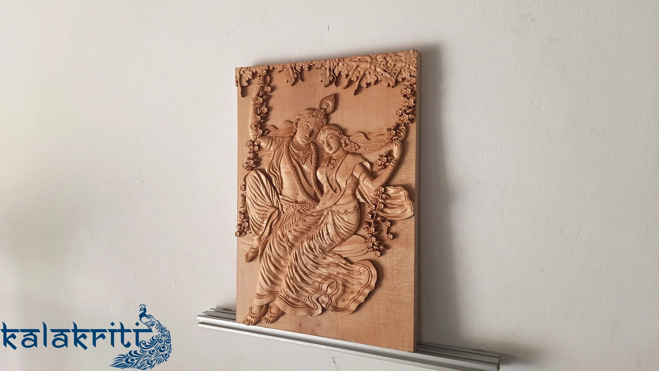 Radha Krishna on a Swing - Image 10