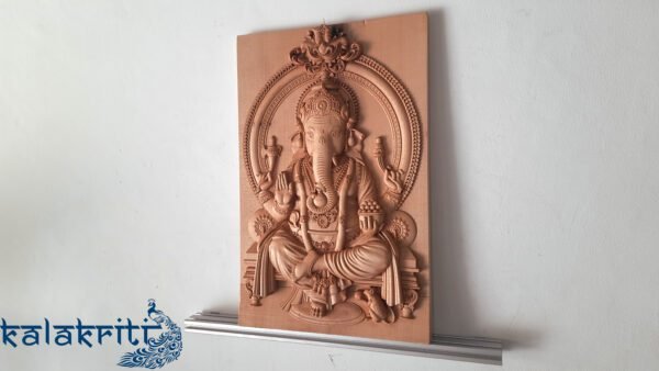 Ganesha Sitting on a Throne