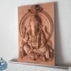 Ganesha Sitting on a Throne