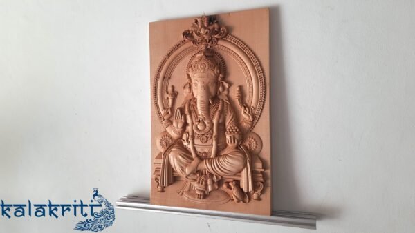 Ganesha Sitting on a Throne